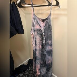 Long SHEIN Tie-Dye dress